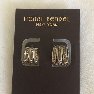 Brand new henri bendel earrings. still in package